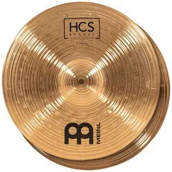 Meinl Cymbals HCSB15H - 15" HCS Bronze Hihat - Hi-Hat-Becken