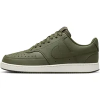 Nike Herren Court Vision Low Next Nature Sneaker, Cargo Khaki/Cargo Khaki-Sail, 38.5 EU