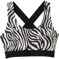 DELICATELOVE Damen Top SHARIVA CLASSIC ZEBRA, CEMENT, XL