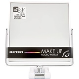 Beter Beter, 14311 Make-up-Spiegel Freistehend Quadratisch Edelstahl