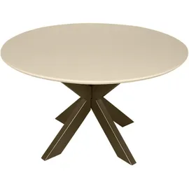 Villa Möbel Dimora Ø 110 cm sand/bronze