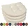 sunnypillow Sitzkissen 40 x 40 x 5 cm beige 4-tlg.