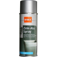 OBI Zink-Alu Spray Silbergrau matt 400 ml
