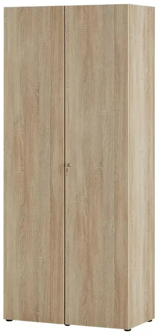 Schrank mit Schloss  Multischrank-System ¦ holzfarben ¦ Maße (cm): B: 80 H: 185 T: 40.0
