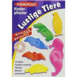KINDERPFLASTER lustige Tiere 10 St