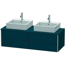 Duravit XSquare Waschtischunterbau wandhängend XS4916, 4 Schubkästen, 1400 x 548mm × 40 × 54,8 cm,