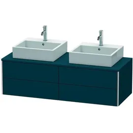 Duravit XSquare Waschtischunterbau wandhängend XS4916, 4 Schubkästen, 1400 x 548mm × 40 × 54,8 cm,
