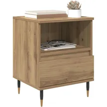 vidaXL Nachtschrank Artisan-Eiche 40 x 35 x 50 cm Eiche