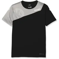 Kempa Core 2.0 Trikot Kinder schwarz/dark grau melange 128