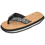 F2 Beach Slipper Comfort Schwarz 38
