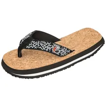 F2 Beach Slipper Comfort Schwarz 38