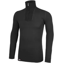 Woolpower Zip Turtleneck 200 schwarz 3XL