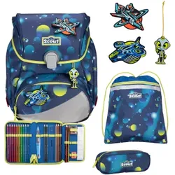 Scout Alpha Set LED Planets Schulrucksack