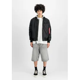 Alpha Industries MA-1 TT Hood black S