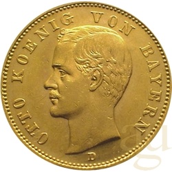 20 Mark Goldmünze Otto König von Bayern