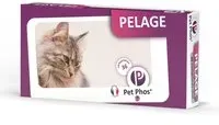 PET PHOS PELAGE CHAT - Pelage sec, terne et abîmé Chute abondante des poils Période de mue Préparation aux concours expositions. Comprimé(S) 36 pc(s)