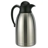 Hi Isolierkanne 2L Isolierflasche Thermo Kanne Kaffeekanne Flasche Edelstahl groß