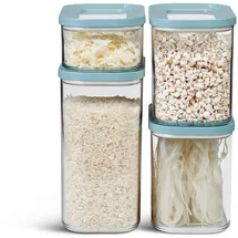 Mepal Modula 4-teiliges Set nordic green 2 x 1,0 l, 1 x 1,5 l, 1 x 0,425 l