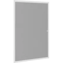 vidaXL Insektenschutz für Fenster 90 x 120 cm Weiß