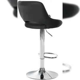 CLP 2er Set Barhocker Milet Kunstleder I Drehbarer Barstuhl Mit Fußstütze Und Rückenlehne