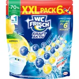 WC-Frisch WC FRISCH Kraft Aktiv Duftspüler Lemon 6x50g