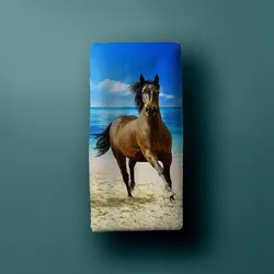 Pferde Duschtuch Badetuch Handtuch Strandtuch 70 x 140cm