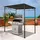 angelliving Grillpavillon 2,18 x 1,5 m Grau