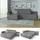 VitaliSpa Sofa Form Ecksofa mit Schlaffunktion 240 cm Grau