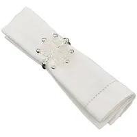 Fééric Lights and Christmas Serviettenringe, Schneeflocke, 2er-Set