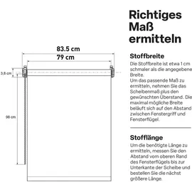 BestLivings Thermorollo 80 x 150 cm Weiß