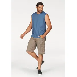 MAN'S WORLD Muscleshirt blau L