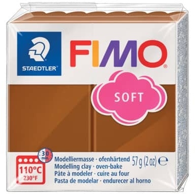 Modelliermasse Fimo caramel Soft 57g