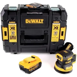 DeWalt DCW 210 NT Akku Exzenterschleifer Brushless 18V 12.000U/min 125mm + 1x Akku 4,0 Ah in TSTAK - ohne Ladegerät