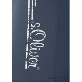 s.Oliver Boxer-Badehose taubenblau, Größe 8