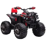 Homcom Elekto-Quad mit Scheinwerfer Kindermotorrad mit USB-Anschluss, MP3-Musikplayer 100L x 65B x 73H cm