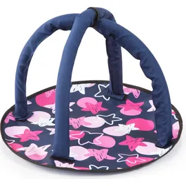 Bayer Design 61769AB Puppenhochstuhl, Puppenbett, Spielbogen, Tasche, Puppenzubehör,