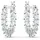 Swarovski Creolen Matrix silber 5562126