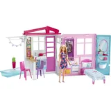 Barbie - Casa con Mobili ed Accessori