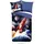 PURE luxury collection Rocket Weltraum Blau 135 x 200 cm + 2 x 80 x 80 cm