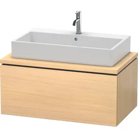 Duravit L-Cube 92x54,7cm, med. Ei, f Konsole, 1 Auszug