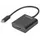 LANBERG Adapter USB-C zu HDMI 0,15 m Schwarz