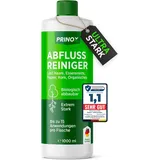 PRINOX® Abflussreiniger 1000Ml EXTRA STARK - Profi Rohrreiniger Löst Haare, Esse