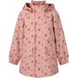 ZigZag Parka "Rebekka", Jungen, Gr. 116, pink (pink, schwarz), 100% Polyester, mehrfarbig, ohne Ausschnitt, Jacken Parka, mit besonders wasser- und winddichter Qualität