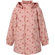 ZigZag Parka "Rebekka", Jungen, Gr. 116, pink (pink, schwarz), 100% Polyester, mehrfarbig, ohne Ausschnitt, Jacken Parka, mit besonders wasser- und winddichter Qualität