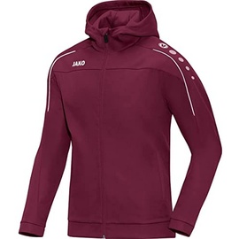 Jako Classico Kapuzenjacke Kinder maroon 128