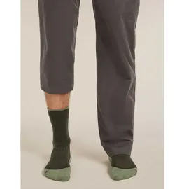 Icebreaker Merino Hike+ Light Crew Wandersocken 1 Dark Loden/Lichen 39-41
