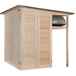 Weka Geräteschrank Garten [Q] naturbelassen