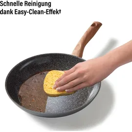 STONELINE Topf-Set 14-tlg. Kochtopf + Bratpfanne + Glasdeckel