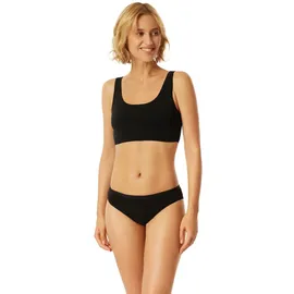 SCHIESSER Tai-Slip 3 St. Schwarz L