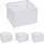MCW Aufbewahrungskorb MCW-C37 4er-Set 12 x 19 x 19 cm weiß
